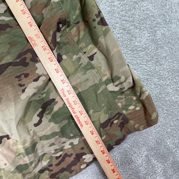Army Combat Uniform Jacket Mens Large Regular Multicam Camo Ripstop Insect Guard - Picture 10 of 11